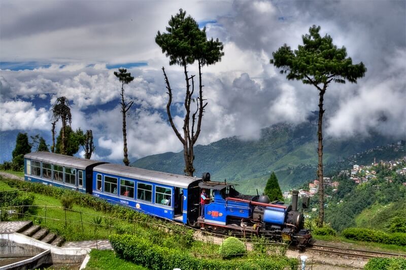 view of toy train - a trip by leading travel company in siliguri