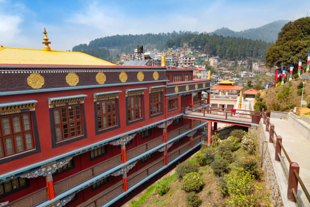 Kagyu Thekchen Ling Monastery popularly known as the Lava Monastery, is located in the district of Kalimpong, West Bengal, India with top tour operator in siliguri